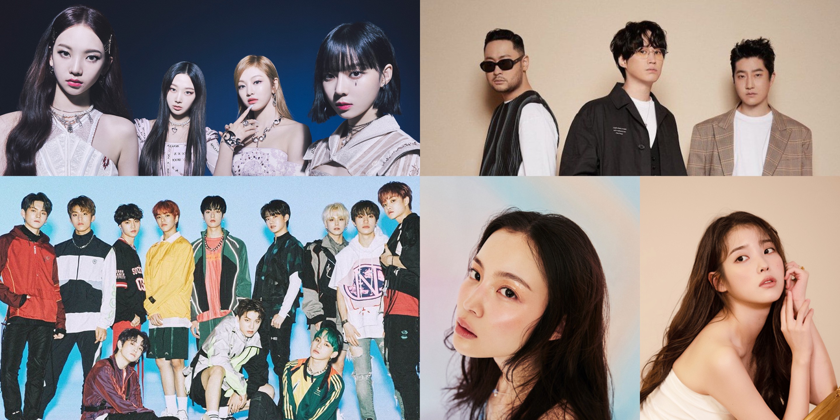 LeeHi, Epik High, aespa, IU, TREASURE, and more top Spotify's 2021